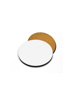Sublimation Round Coaster with Cork