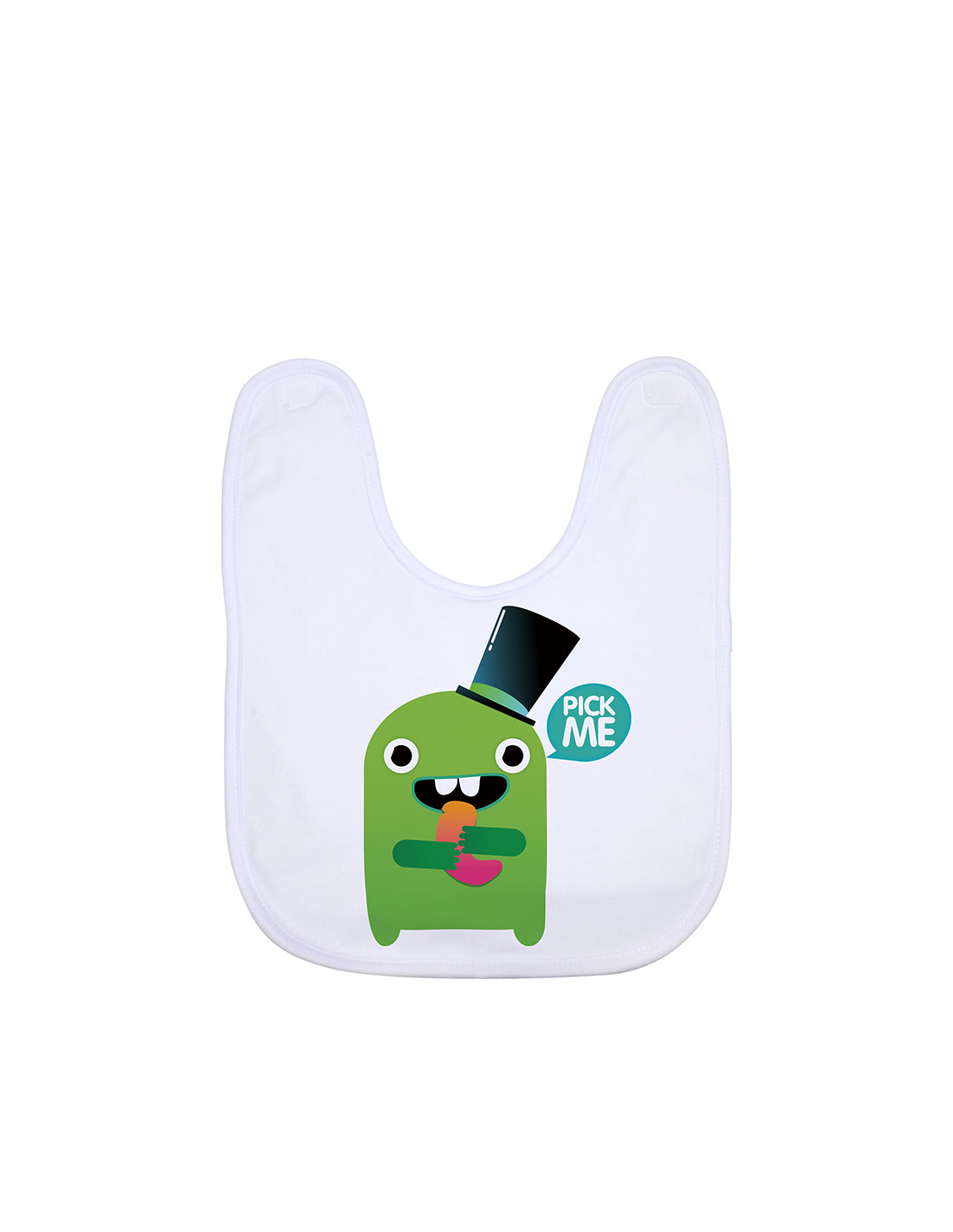 Bavoir bébé (blanc)