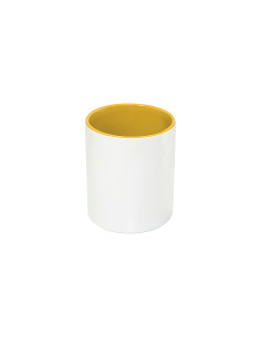 11oz Pencil Holder-Yellow