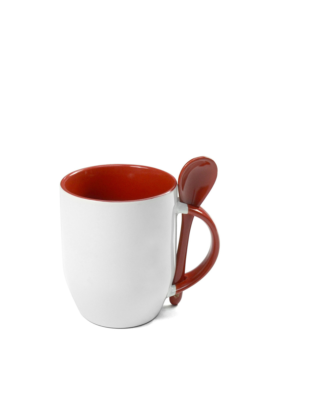 Tasse cuillère à sublimation couleur 11oz-rouge