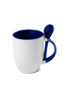 Tasse cuillère à sublimation couleur 11oz-bleu