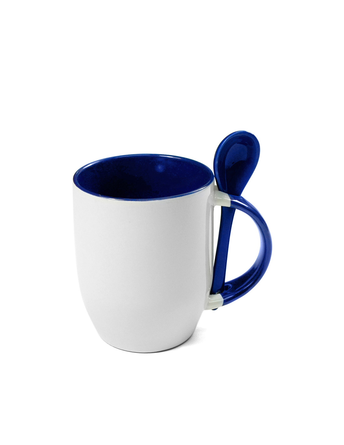 Tasse cuillère à sublimation couleur 11oz-bleu