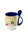 Tasse cuillère à sublimation couleur 11oz-bleu