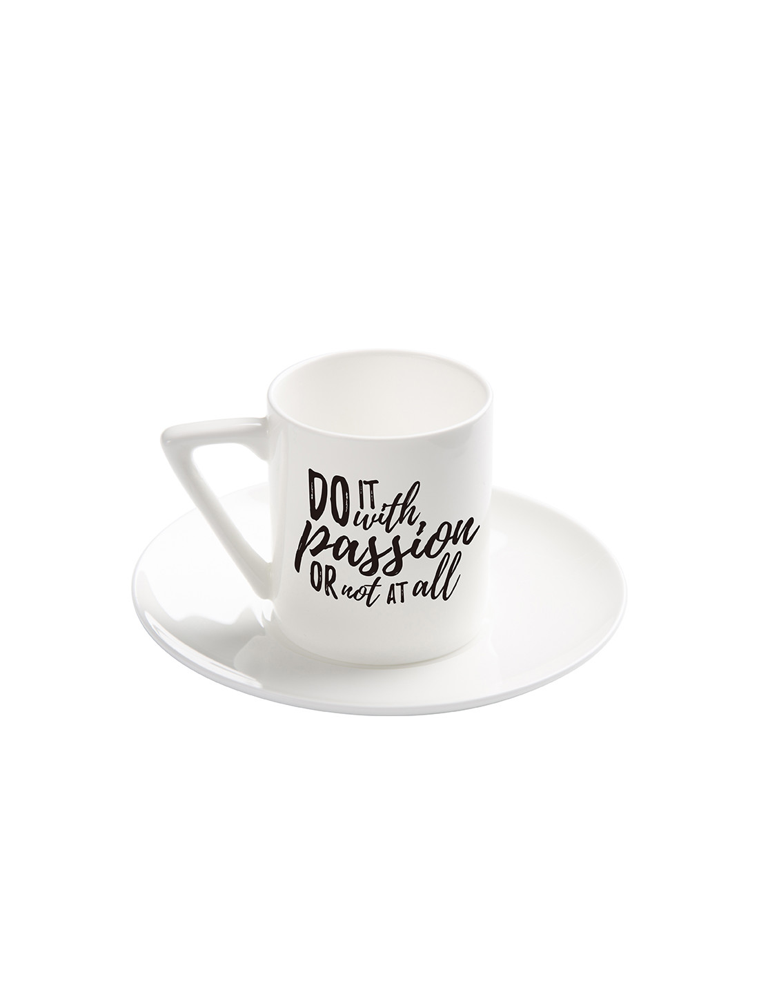 Service à café 3 oz avec soucoupe