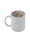 Tasse avec devise de 11 oz (JOYEUX ANNIVERSAIRE)