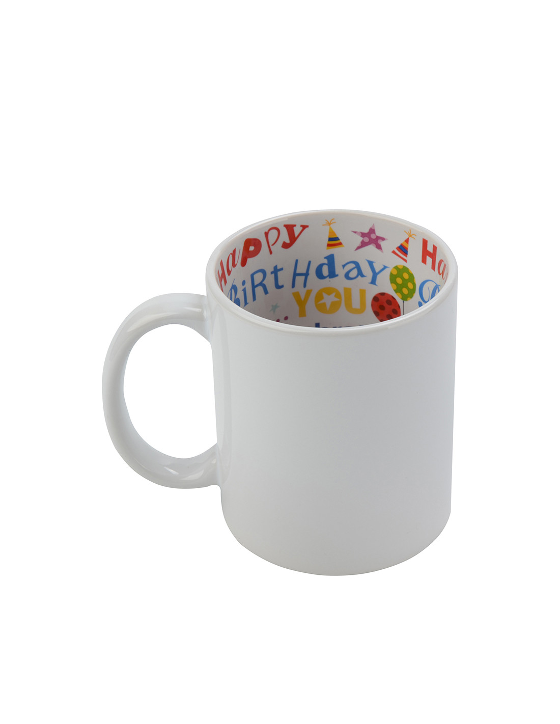 Tasse avec devise de 11 oz (JOYEUX ANNIVERSAIRE)