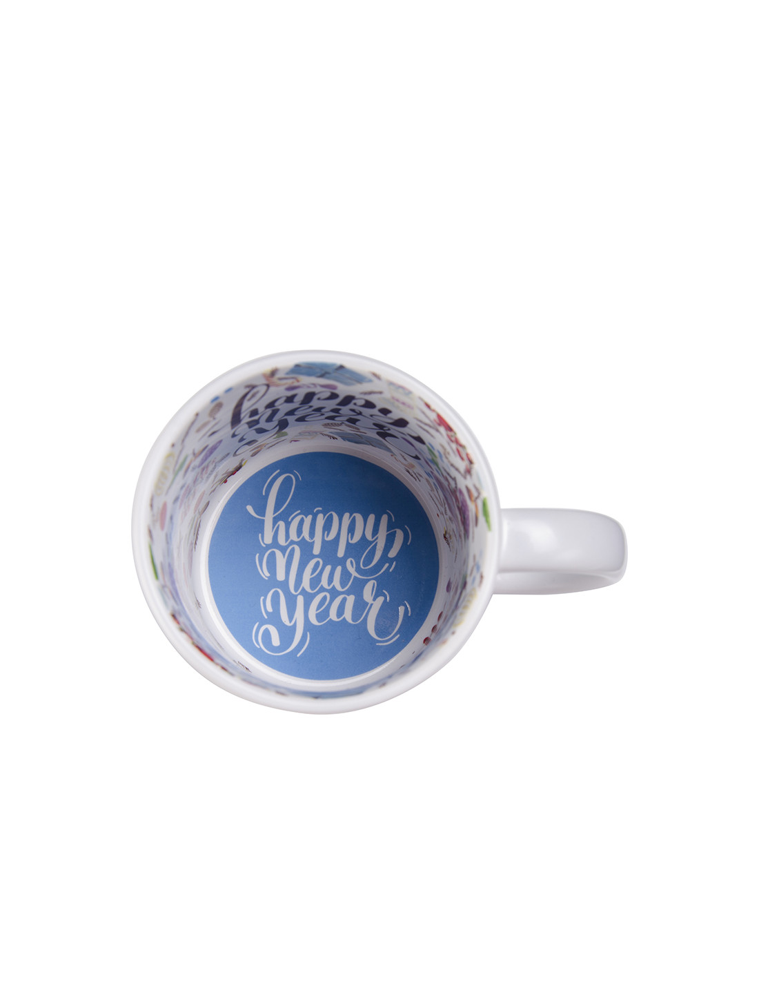 Tasse avec devise de 11 oz (Bonne année)