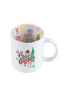 Tasse à devise de 11 oz (Joyeux Noël)