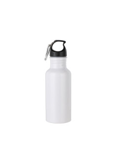 600ml Aluminium Water Bottle (White)