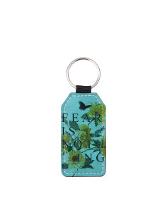 PU Leather Key Chain(Green, Barrel) 2
