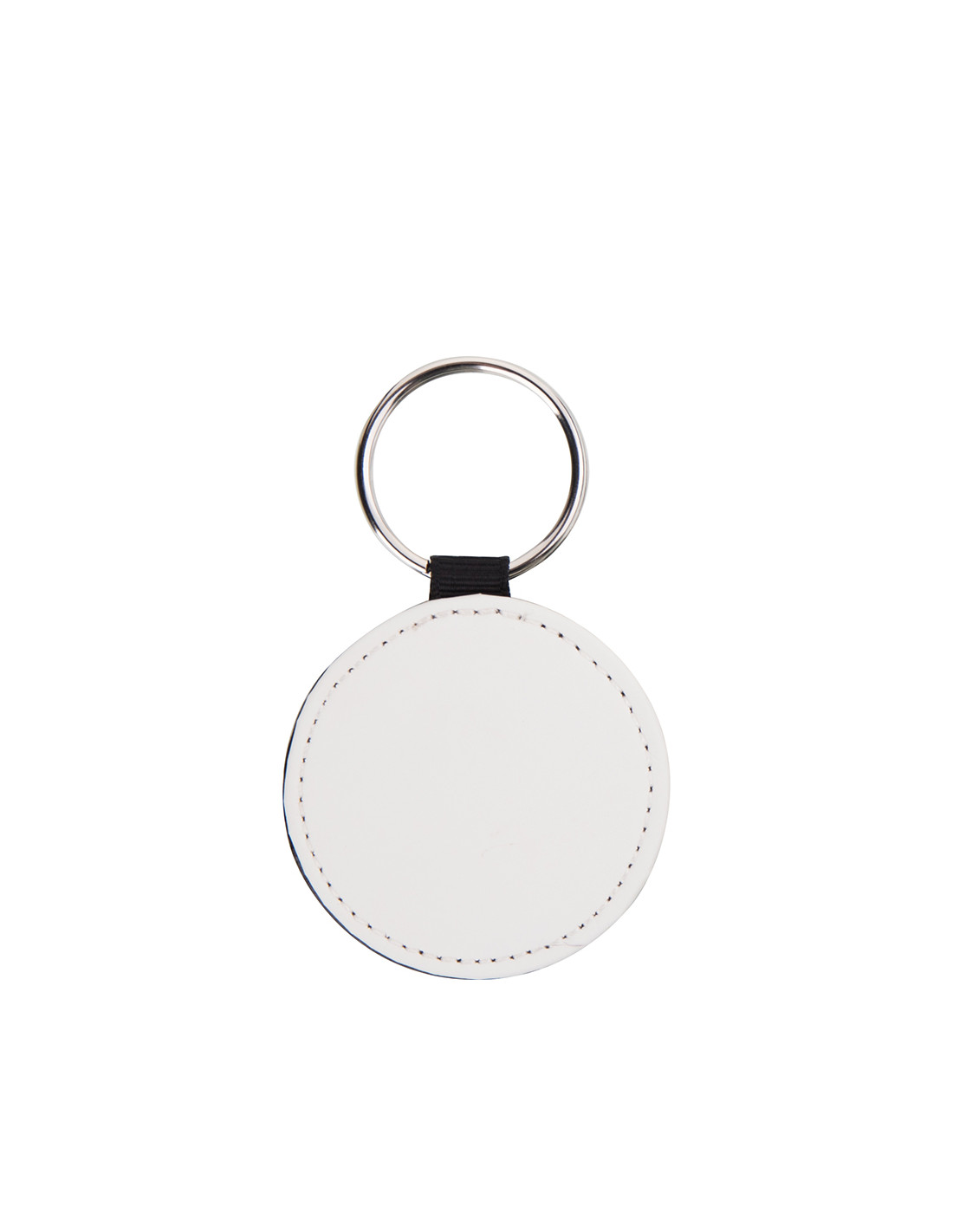 Porte-clés en cuir PU (rond)