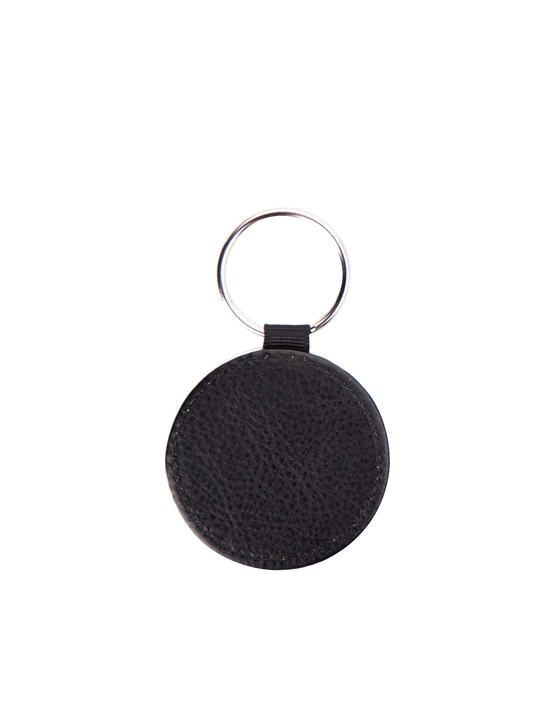 Porte-clés en cuir PU (rond)
