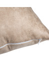 Housse de coussin en cuir par sublimation (40 x 40 cm, marron)