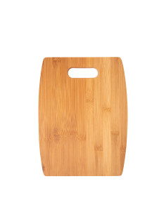 Arc Shaped Bamboo Cutting Board(30*22.86*1.1cm)