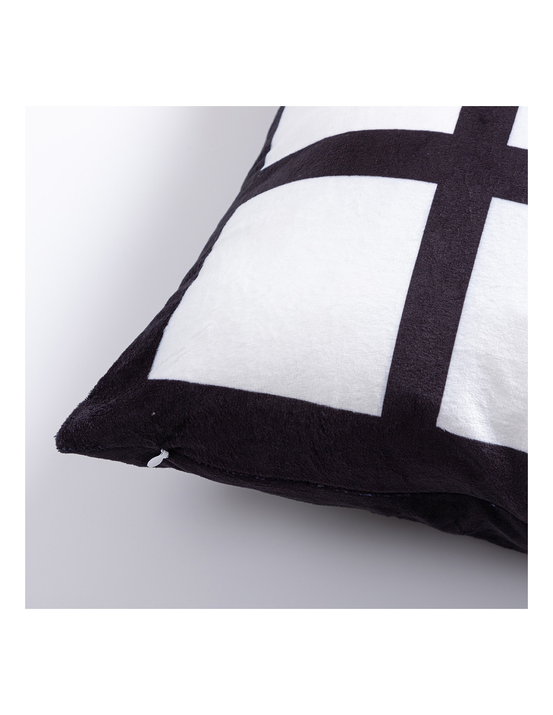 Housse de coussin en peluche à 9 panneaux par sublimation (40*40cm/15.75"x15.75")