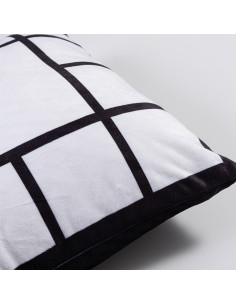 Sublimation 13 Panel Plush Pillow Cover (40*40cm/15.75"x15.75") 2
