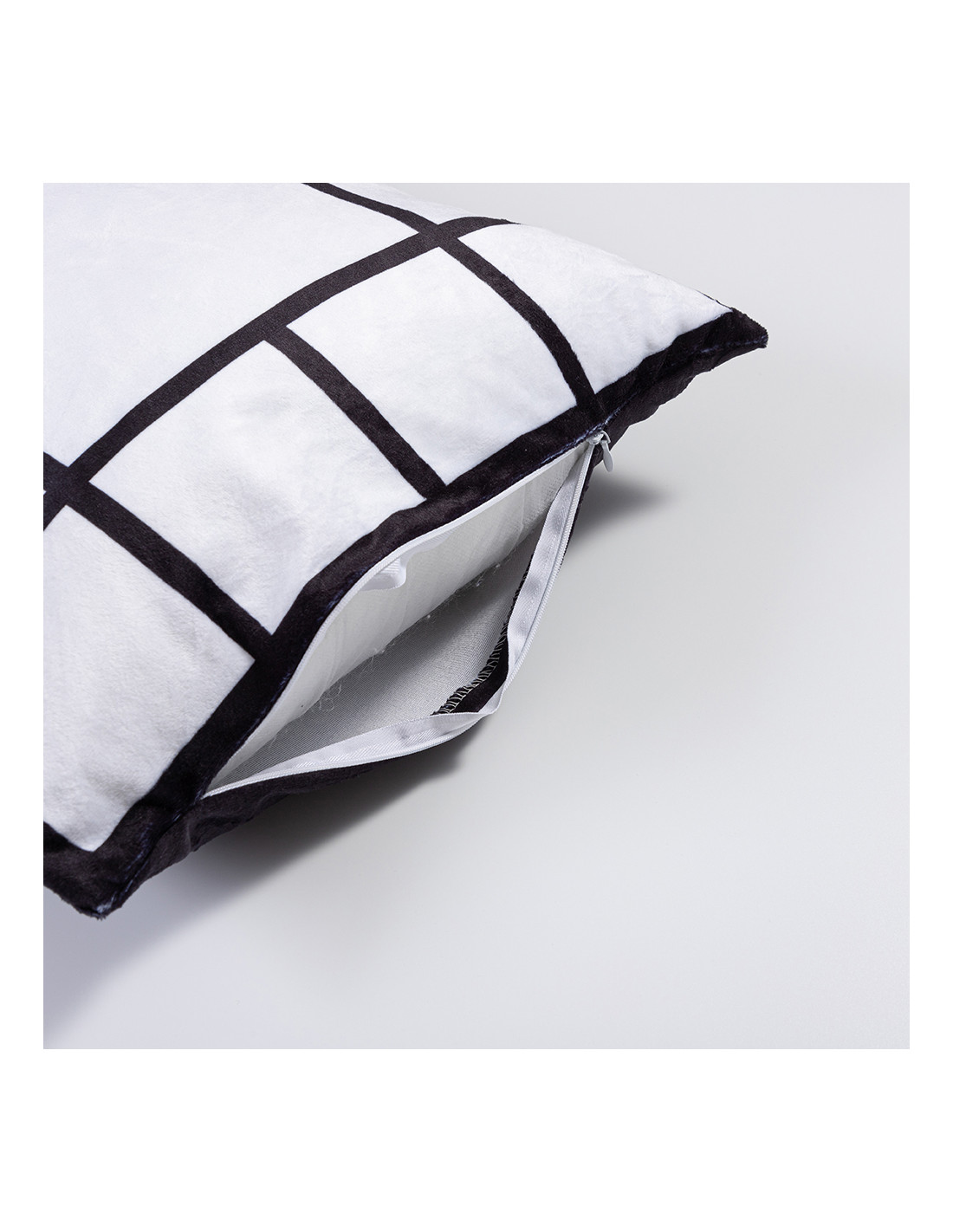 Housse de coussin en peluche à 13 panneaux par sublimation (40*40cm/15.75"x15.75")