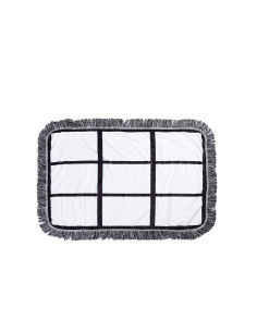 Sublimation 9 Panel Plush Throw Blanket (50*80cm/19.7"x31.5")