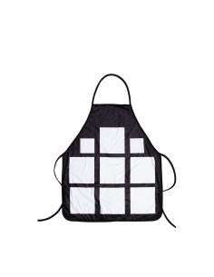 Sublimation 9 Panel Plush Apron (65*72cm/25.59"x28.35")