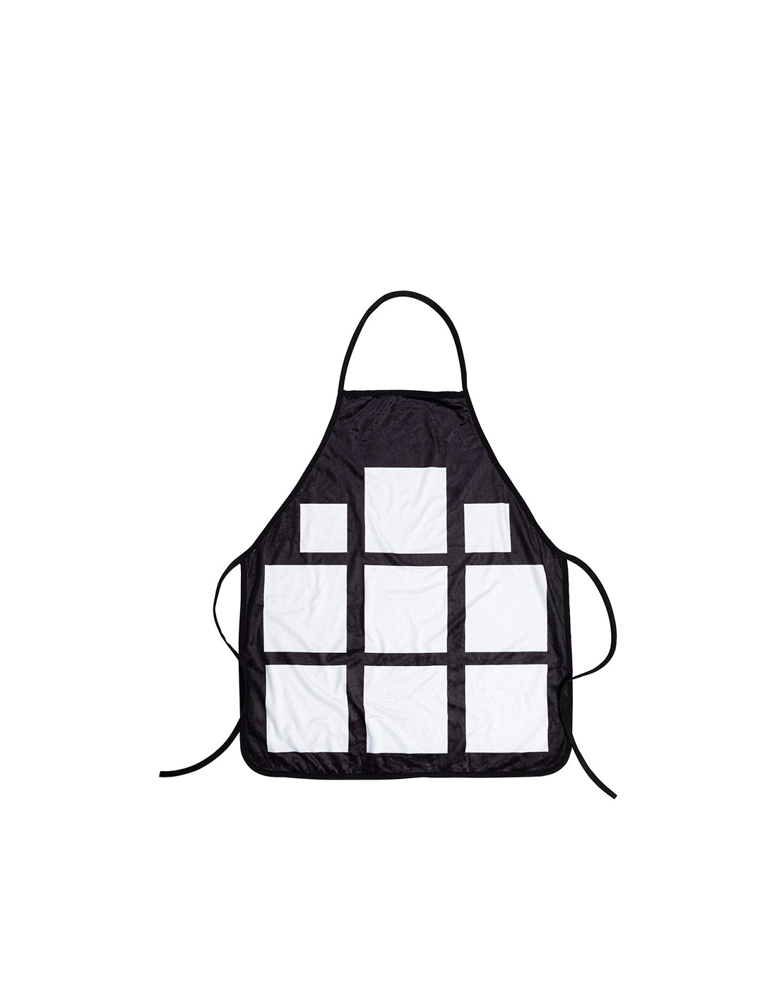 Tablier en peluche à 9 panneaux par sublimation (65*72cm/25.59"x28.35")