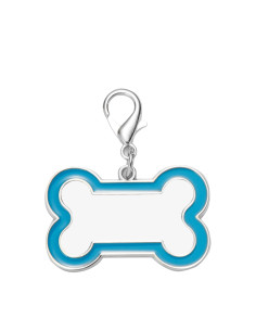 Sublimation Dog Tag(Blue Edge, 3*4.5cm)