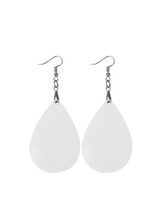 Hardboard Ear Ring (Teardrop)