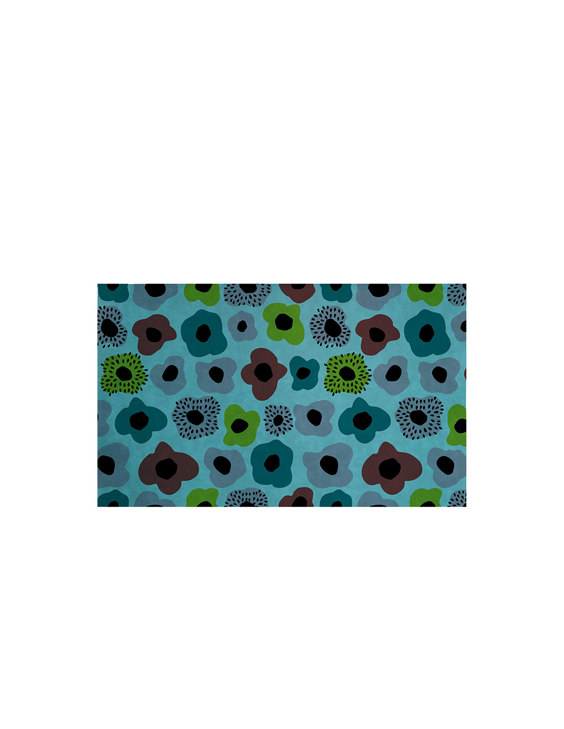 Feuille de cuir PU sublimable 30*50 cm (vert)