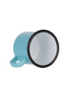 Tasse en émail de 12 oz/360 ml (vert menthe mat)
