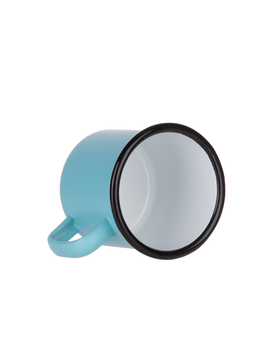 Tasse en émail de 12 oz/360 ml (vert menthe mat)
