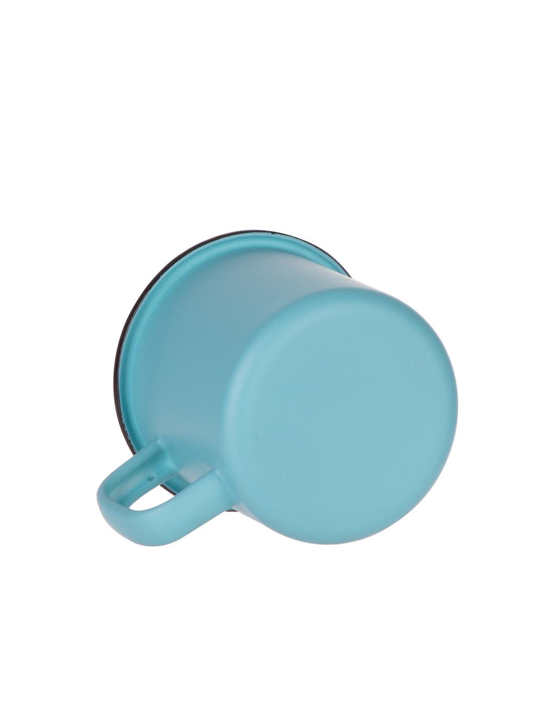 Tasse en émail de 12 oz/360 ml (vert menthe mat)
