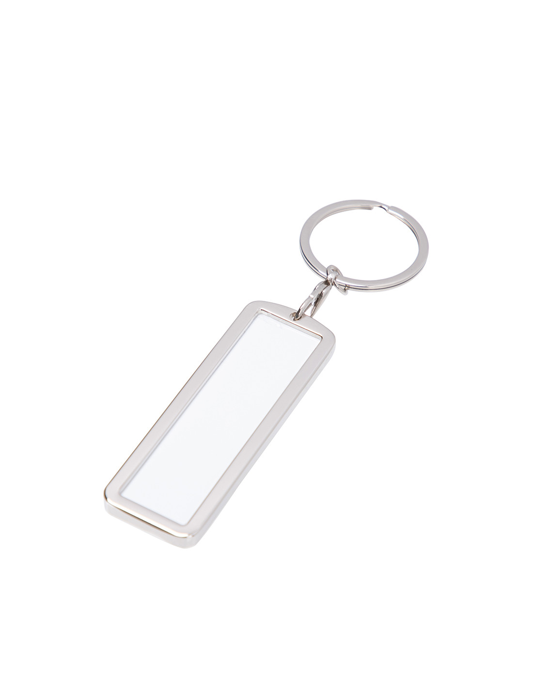Porte-clés de plaque d'immatriculation (2,6 x 7,7 cm)