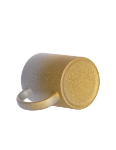 11oz/330ml Gradient Bottom Glitter Mug(Silver+Gold) 2