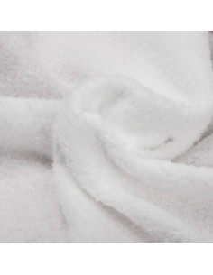 Square Blended Plush Pillow Cover (White w/ White, 40*40cm)                                2