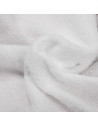 Housse de coussin carrée en peluche mélangée (blanc avec blanc, 40 x 40 cm)                               