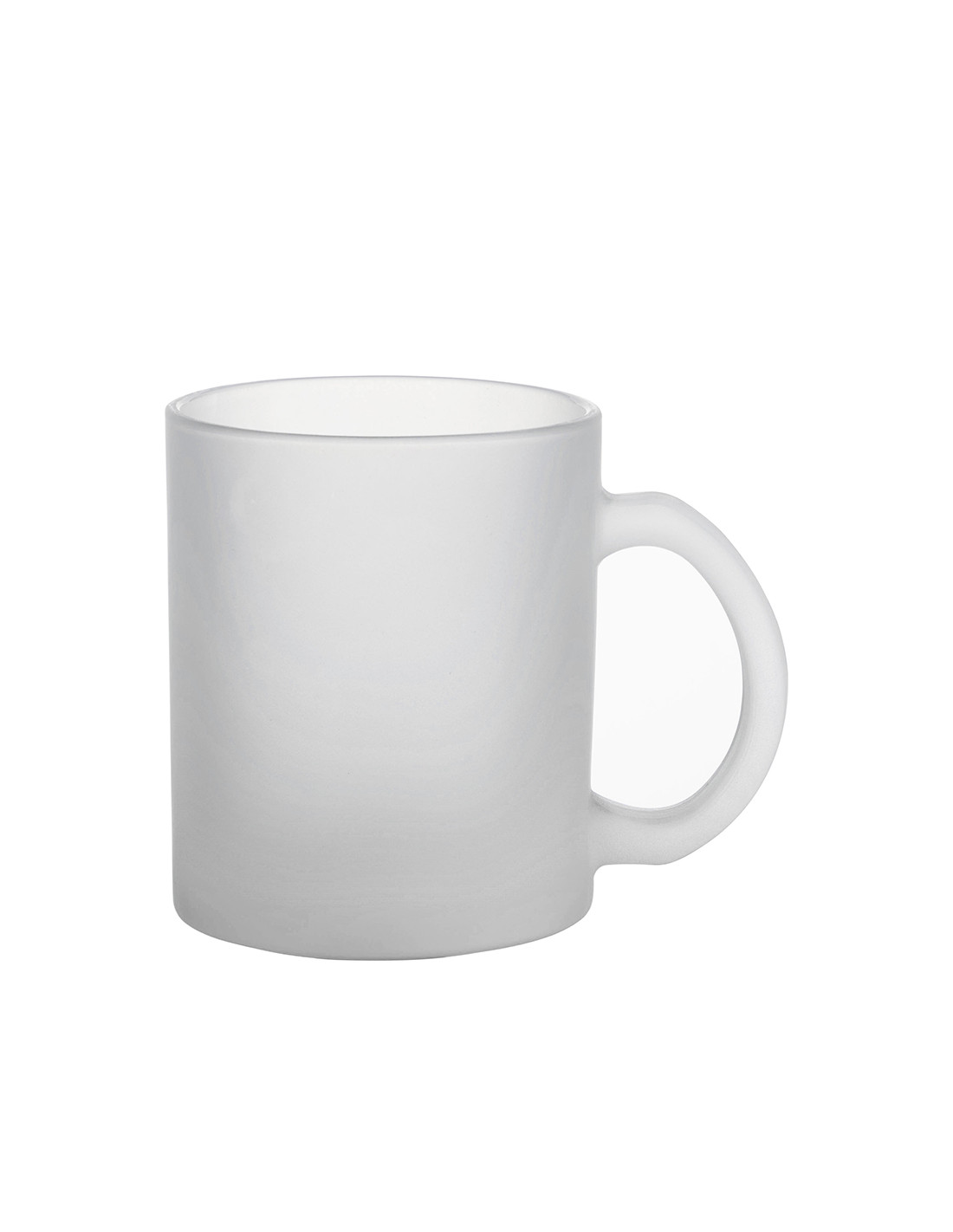 Tasses en verre (givrées)