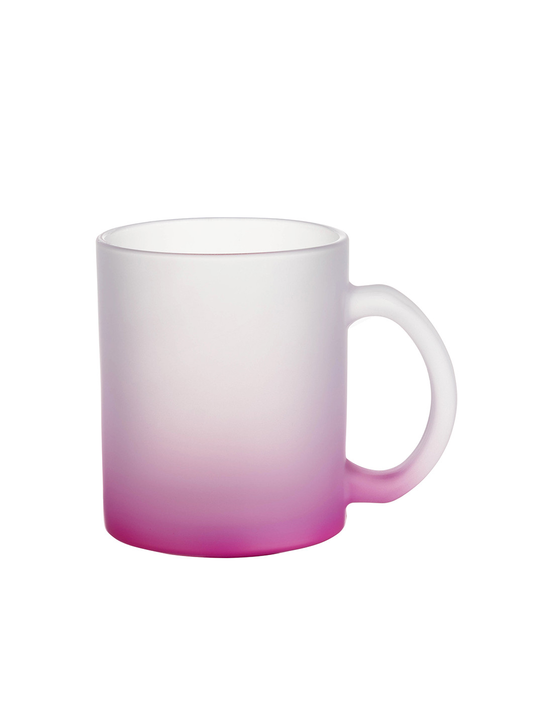 Tasses en verre 11oz dégradé violet