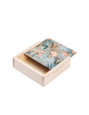 Boîte de rangement pour dessous de verre avec insert HB