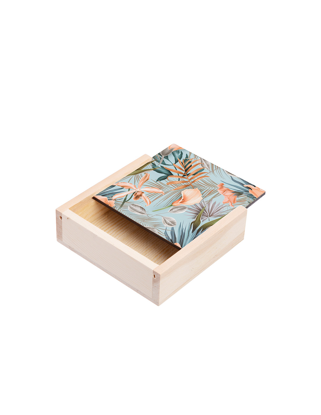 Boîte de rangement pour dessous de verre avec insert HB