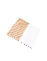 Boîte de rangement pour stylos de couleur avec insert HB (stylo 12 pièces)