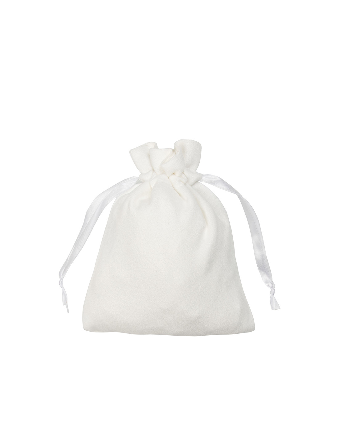 Sac à cordon en peluche double face (15*19 cm)