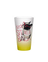 Tasse en verre de 17 oz (dégradé de couleur jaune citron)