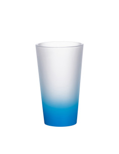 17oz Glass Mug(Gradient Color Light Blue)
