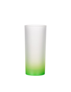 10oz Glass Mug(Gradient Color Green)
