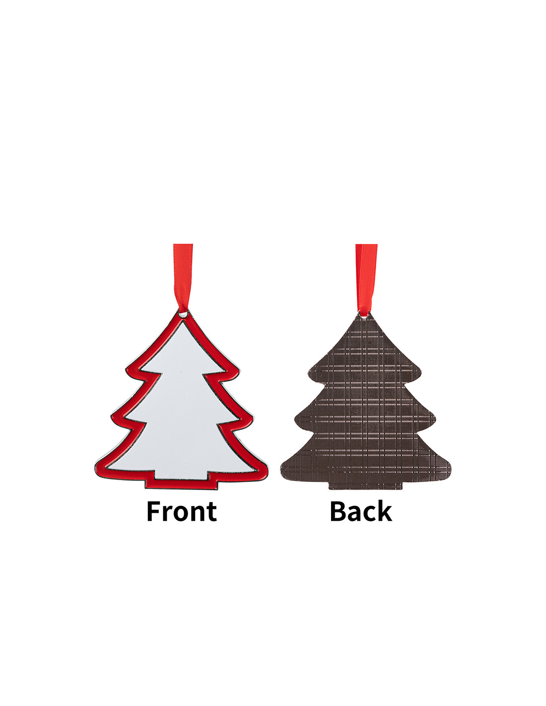 Ornement en métal pour arbre de Noël de 3 po