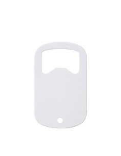 Full White Stainless Steel Bottle Opener(3*5cm)