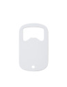 Ouvre-bouteille entièrement blanc en acier inoxydable (3*5 cm)