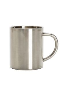 10oz/300ml Stainless Steel Mug (Silver)