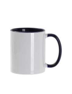 11oz Inner/Handle Color Mug-Blue