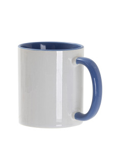 11oz Inner/Handle Color Mug-Light Blue 2