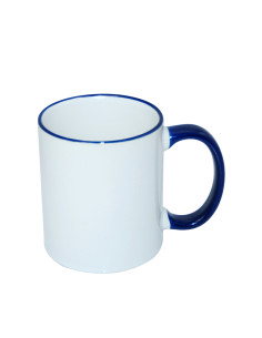 11oz Rim Handle Mug-Blue 2
